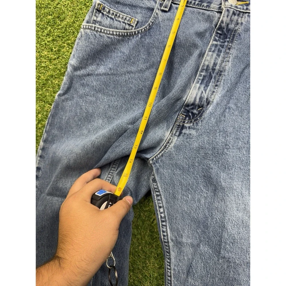 Vintage Levis SilverTab Jeans Mens 34x33 Oversized Fit Light Wash Baggy y2k